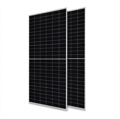 Panneaux solaires bifaciaux monocristallins à 156 cellules pour système d'énergie solaire