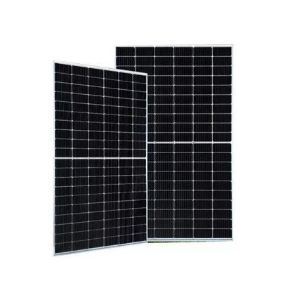 Panneau solaire à double verre bifacial à demi-cellule monocristallin au silicium