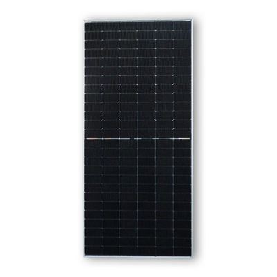 Panneau solaire à cellules de silicium monocristalline en double verre de 635 W avec verre revêtu AR de 2,0 mm