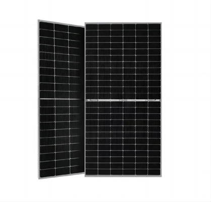 Panneau solaire 565W-595W Module PV monocristallin avec technologie TOPCon bifaciale de type N et double verre