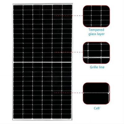 Système d'énergie solaire Cellules de silicium monocristallin Longi Hi-MO 6 Max Panneaux solaires 625w