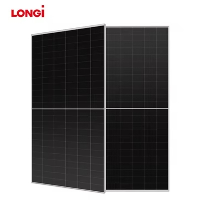 Panneau solaire monocristallin anodisé en alliage d'aluminium 605W-630W pour les applications