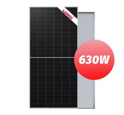 Longi 620W 625W 630W Modules solaires monocristallins au silicium à demi-cellule